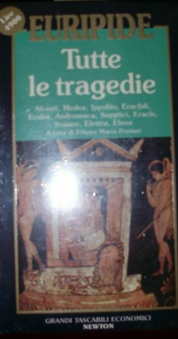 Tutte Le Tragedie. Alcesti, Medea, Ippolito, Gli Eracliti, Ecuba, Andromaca, ... (Volume I°) - Euripide - Ed. Newton Milano 1991